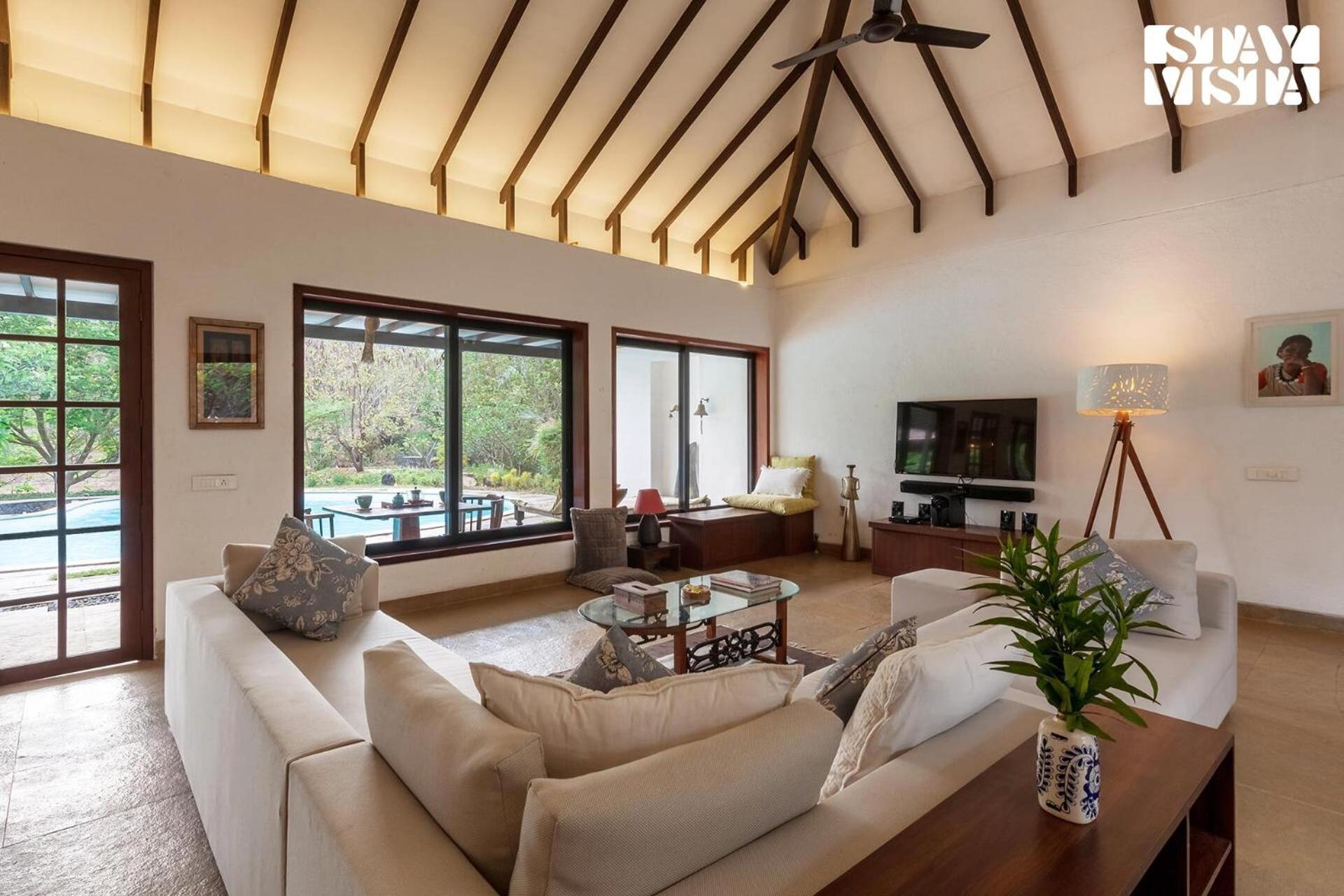 Wander Beyond By Stayvista - Featuring A Bali-Themed Abode And A Refreshing Swimming Pool Alībāg Ngoại thất bức ảnh