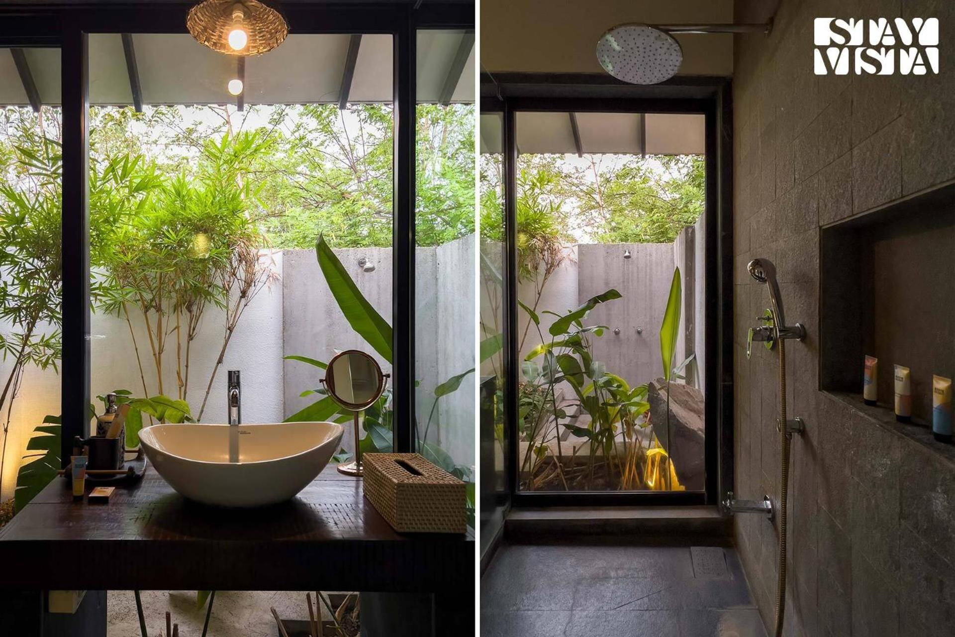 Wander Beyond By Stayvista - Featuring A Bali-Themed Abode And A Refreshing Swimming Pool Alībāg Ngoại thất bức ảnh
